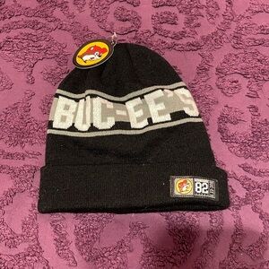 Buc-ee's Black and Gray Beanie